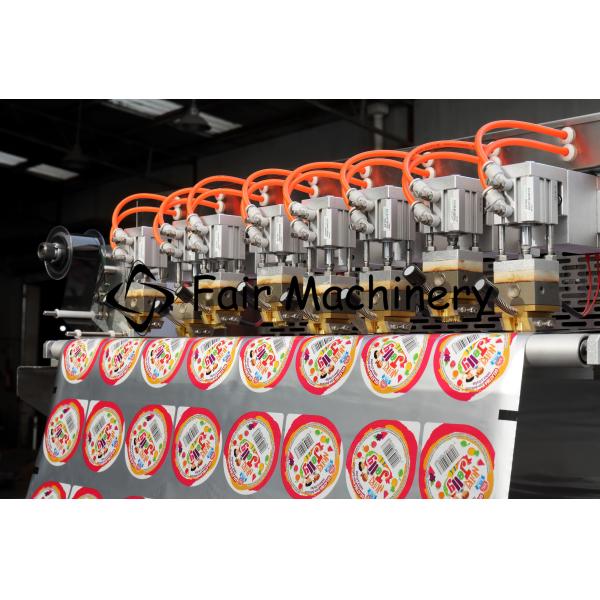 380 220  VAC 50-60Hz Milk coffee Cup Filling Sealing Machine