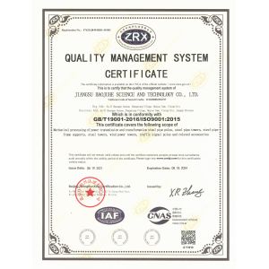 Jiangsu Baojuhe Science and Technology Co.,Ltd Сертификации