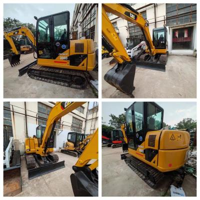Excavateur d'occasion moteur original CAT 306D, entretien régulier, 100 unités en stock