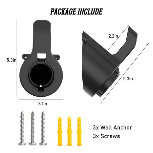 Waterproof J1772 Plug EV Charging Gun Hook Fit For Charger Connectors