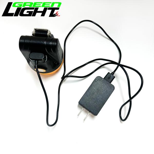 LED Mining Lamps Rechargeable Cordless Cap Lamp GL2.5-C with IP68 Waterproof Rating Magnetic Charging Port Compact Lightweight Design