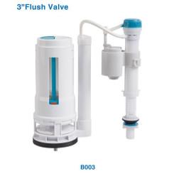 Consistent Water Flow Toilet Flush Tank Fitting Quick Fixing 3L/6L