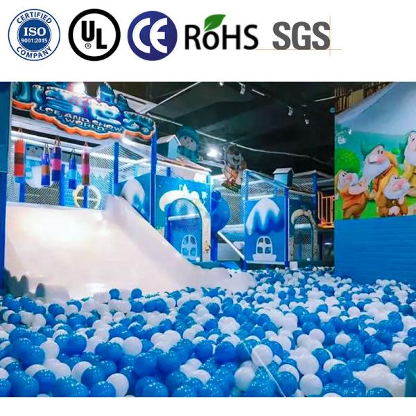 Colorido Design Comercial Crianças Equipamento de Playground de Plástico Indoor Certificado SGS