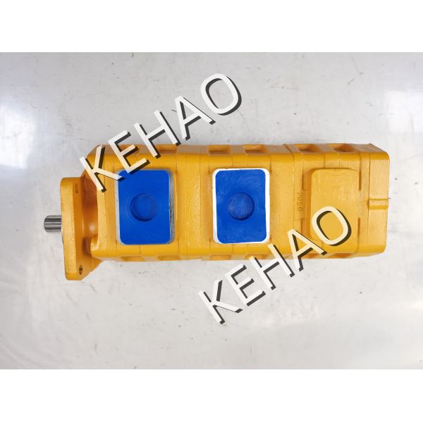 CBGJ2063+2063 Excavator Gear Pump Cast Iron Hydraulic Gear Pumps Middle and high pressure external meshing gear pump High Rate of Flow
