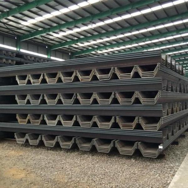 Customization Q235 Q355 Hot Rolled Steel Sheet Pile Z Type U Type Steel Sheet Piles