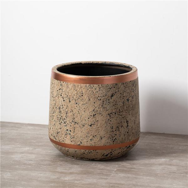 European style unique design modern home garden tabletop decor planter cheap custom big ceramic flower pots in bulk FOB