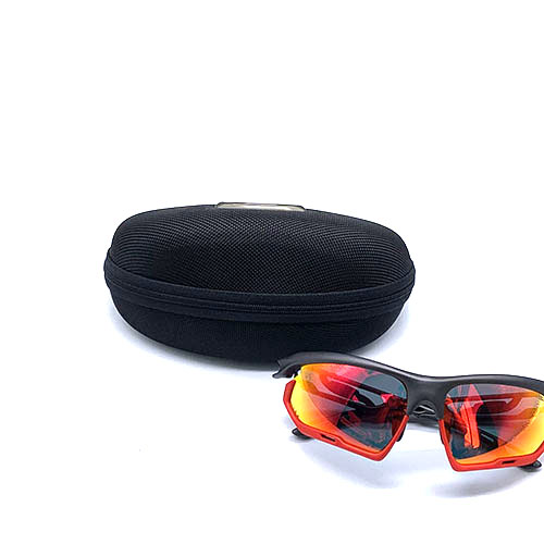 Oxford Cloth Sports Sunglasses EVA Eyewear Case Perfect For Curved Frames