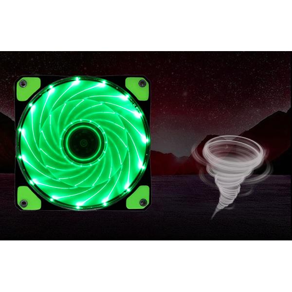 NEW case fan 12v 120*120*25mm with 15 LED