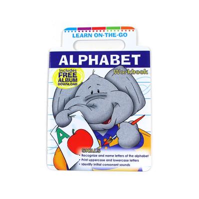 Cute Elephant Cover Children's Alphabet Learning Book Printing, Children's Purse Book Custom Printing