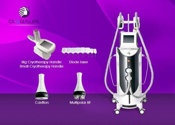 Medical Cryo RF Ultrasound Cavitation Slimming Machine With 8.4 Inch Color Touch Screen