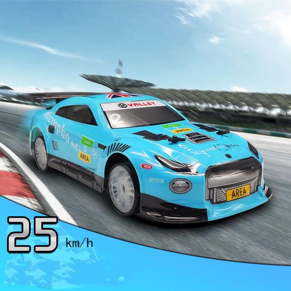 1 14 Ratio LED Light Remote Control Drift Car Electric Four-Wheel Drive Racing Car
