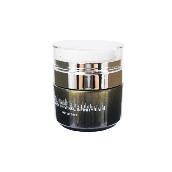 15ml 30ml 50ml Plastic Cream Jar Brightening Press Plastic  For Facial Treatment