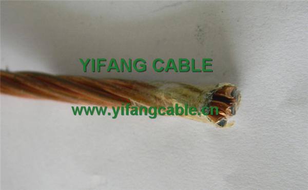 Bare Copper Earth Ground Wire 29mm² BS 7884 For Overhead ISO Certification