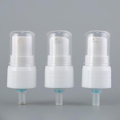 Plastic Press Makeup Water Perfume Fine Mist Sprayer Head Translucent Half Cover