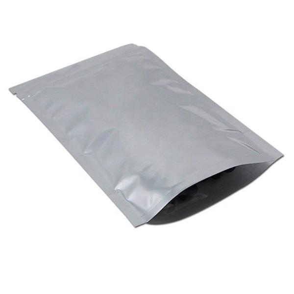food grade best design top zipper aluminum foil packaging bag for food packing