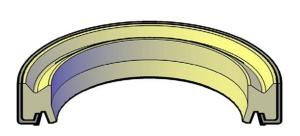 Type D - joints simples d'axe d'essuie-glace de lèvre