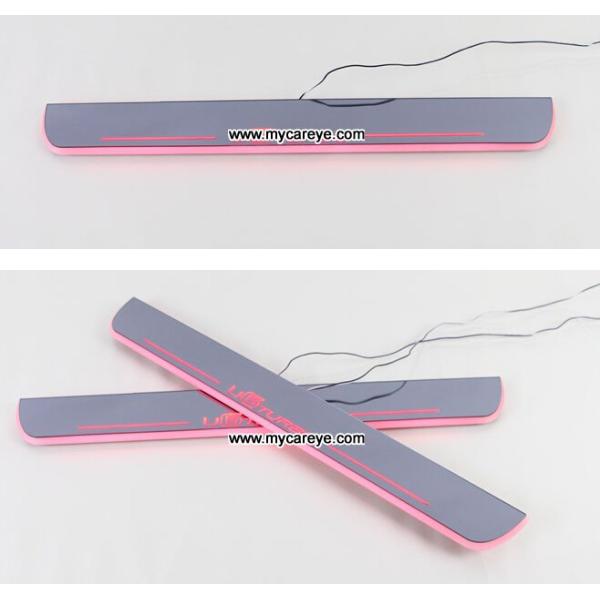 Luxgen U6 Turbo logo door light kit auto light sill door pedal for car