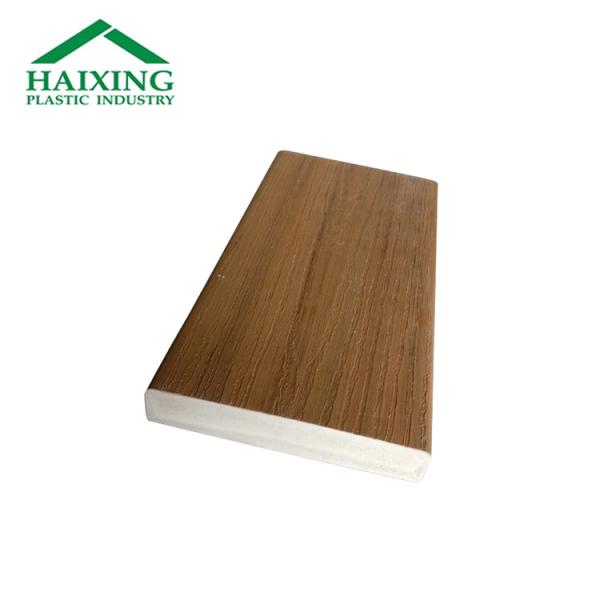Outdoor Ecofriendly Synthetic Timber Decking Modern Design Style and Low Maintenance