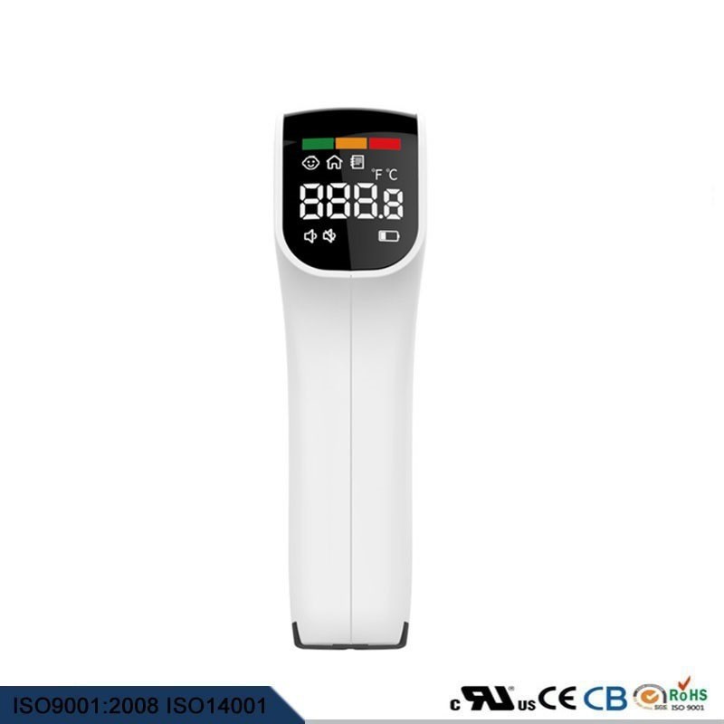 3 Color Backlight Digital Forehead Thermometer For Body Temp 32 - 42.9℃ Fever Alarm