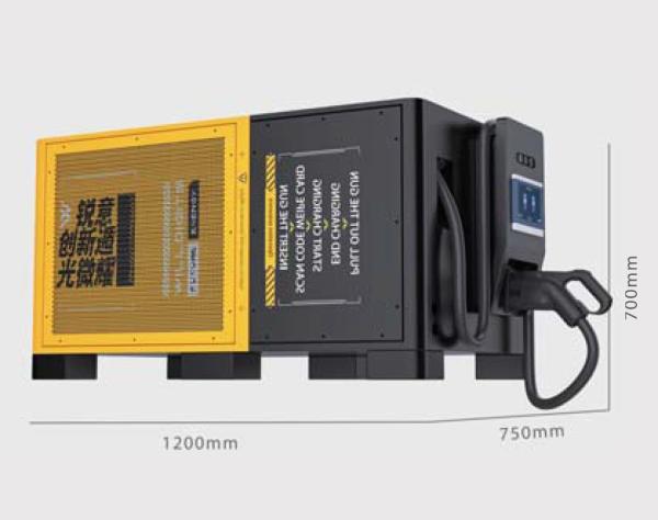 DC-DC EV Charger Mobile Electric Cars Charging Station 60kW-240kW
