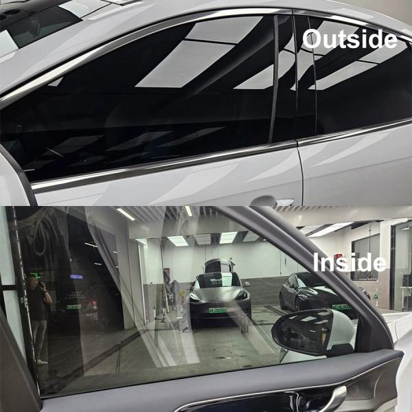 64.5%vlt Película de tinte para ventanas de automóviles resistente al calor y protección de privacidad