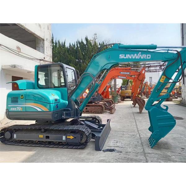 Sunward Swe70E использовало землекопа конструкции земледелия экскаватора Crawler мини