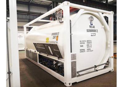 Conteneur ISO cryogénique d'acier inoxydable des conteneurs LC2h4 de réservoir d'OIN LC2h6
