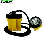 ATEX Mining Hard Hat Lumières sans fil IP68 étanche à l'eau 10,4Ah 25000lux