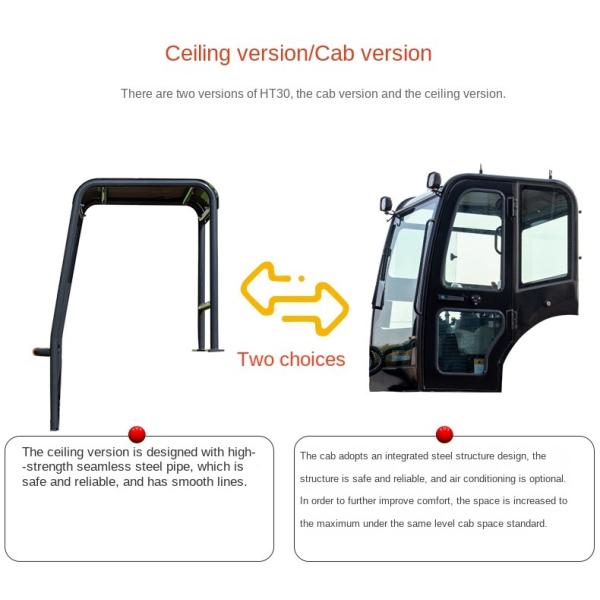 Excavadora mini de 3 toneladas, equipo hidráulico de orugas para movimiento de tierras, 19KW, 2250RPM