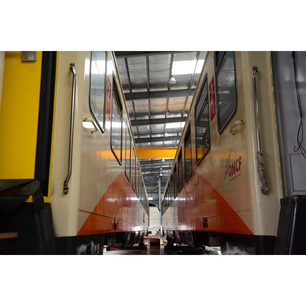 1435mm Gauge Passenger Rail Cars , Railroad Passenger Trains 63T Load Capacity, Railway Coach
