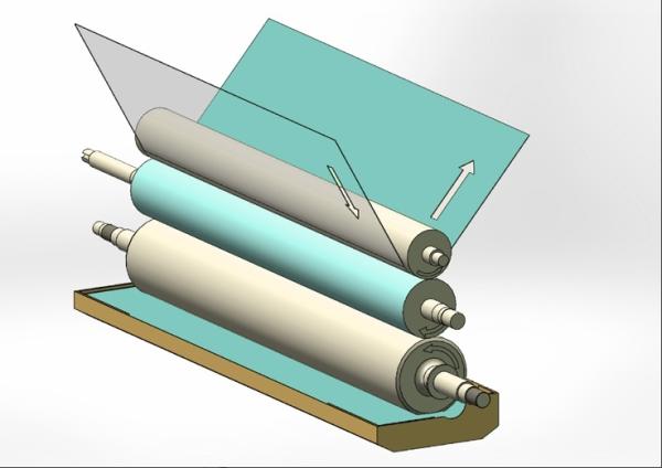 Partes de la máquina de laminado por extrusión Laiyi para película de fondo solar