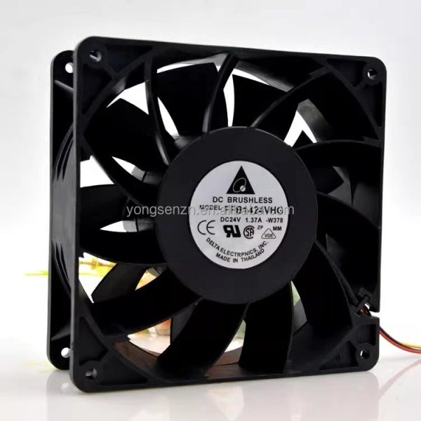 FFB1424VHG 14050 14CM 24V 1.37A Large Air Volume Cooling Fan Violent Inverter Cooling Fan for Industrial Equipment