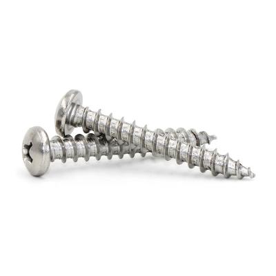 304 Stainless Steel Round Head Self Drilling Wood Screws Metric Tapping Screws