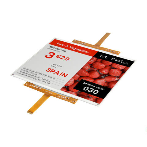 1304x984 E-Ink Color Epaper Display, 12,48 дюйма Черный Белый Красный Epd
