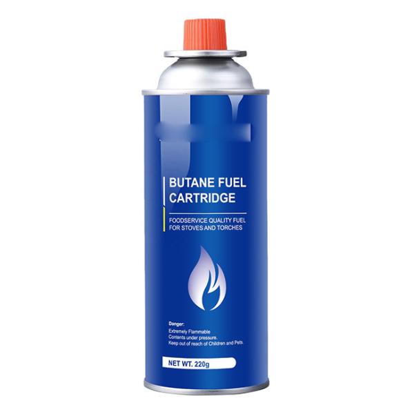 Easy Transportation Butane Gas Canister Outdoor Cooking 400ml Cassette Gas Cylinder
