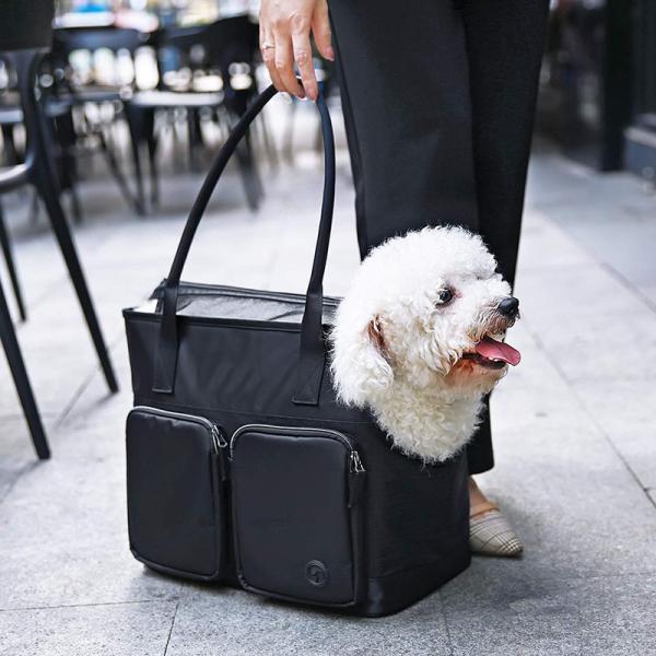 Rip - Stop Pet Carrier Purse 15*12*8 Inch With Breathable Mesh Closure