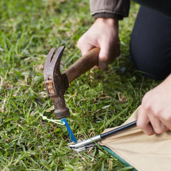 Y Shaped 10Pcs Stakes Pegs Outdoor Camping Accessories