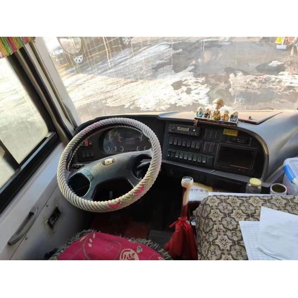 Lck6108d Used Commercial Zhongtong Bus Front Engine Bus 43seats 2017