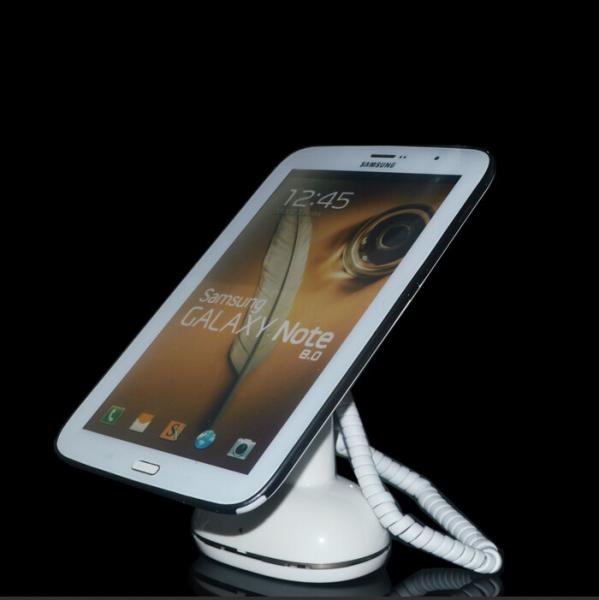 COMER power and alarm table stand for mobile phone security desk display charging holder