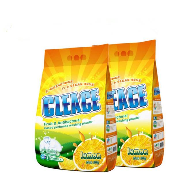 OEM high quality factory price blue strong perfumed washing powder in sachet