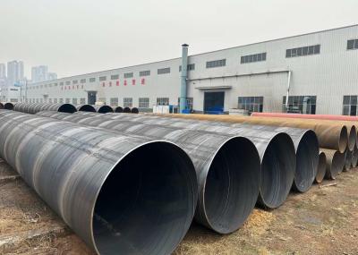 WT 6mm - 25mm SSAW Steel Pipe Spiral Submerged Arc Welding Pipe