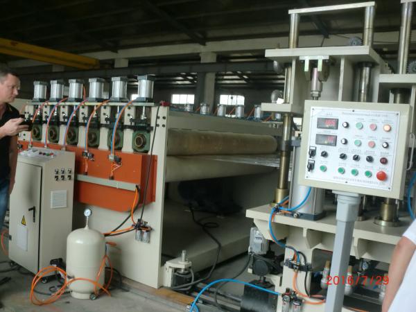PC Polycarbonate Plastic Sheet Extrusion Line For U - Shaped Lock Roofing Panel