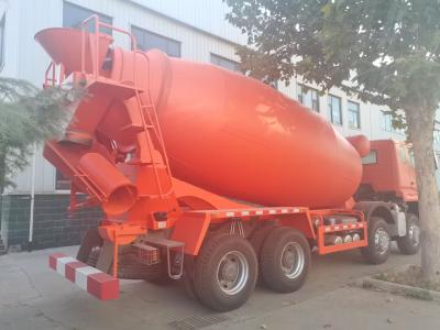 Sinotruk Howo N7 Concrete Mixer Truck 6 X 4 Euro 2 380hp For Construction
