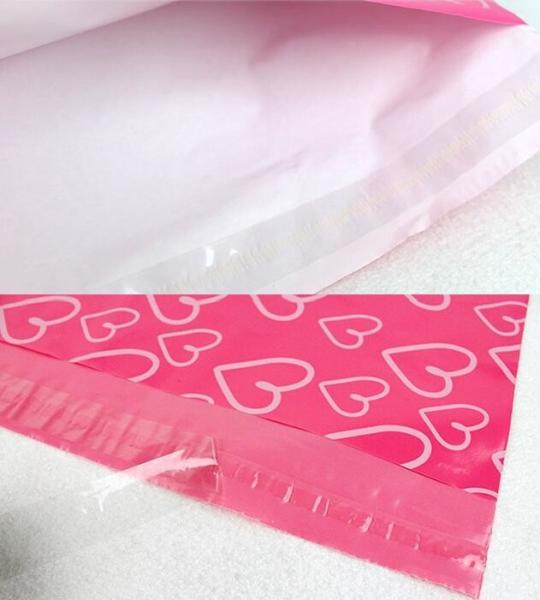 White & Black Poly Mailers Self-Sealing Shipping Envelopes Plastic Mailing Bags With 2.5 Mil Thickness, BAGPLASTICS, PAC
