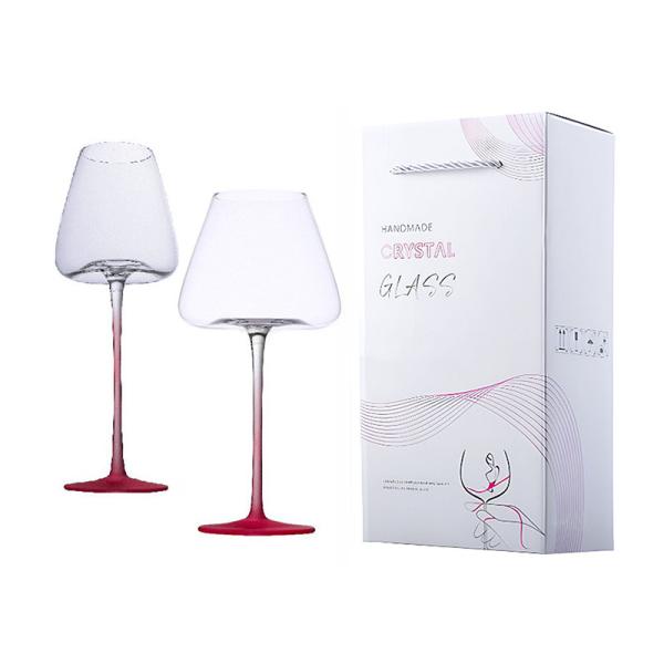 Custom 550Ml Clear Retro Classic Wine Glasses Glass Goblet Yeti Wine Glass for wedding