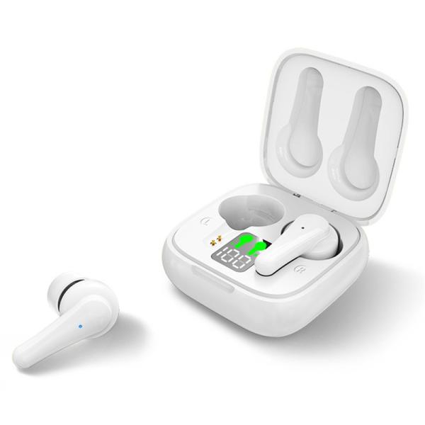 HIFI Sound EDR Ipx5 Bluetooth 5.0 Waterproof Wireless Earphones Earbuds With 1h Charging