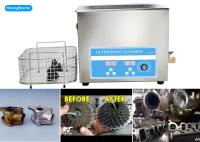 máquina industrial de la limpieza ultrasónica de 15L 300W para la limpieza de la cadena de la bicicleta