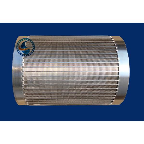Johnson Cylindrical 0.5mm Slot Wedge Wire Screen Tube For Chemical Industry