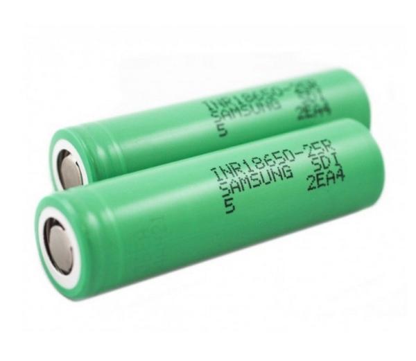 Ultra High Power Brand INR18650-25R Li-ion Battery Cells 3.6V 2500mAh  for Art-Tech、Eletric Torch、Electric Razor