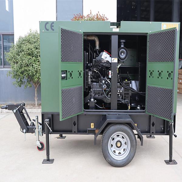 Industrial Portable Diesel Generator 60HZ Three Phases Or Single Phase Silent Type Diesel Generator